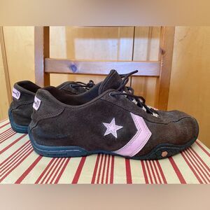Converse Brown and Pink Sneakers for Bold Everyday Style